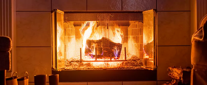 Mendota Hearth Landscape Fireplace Installation in Murray, Kentucky